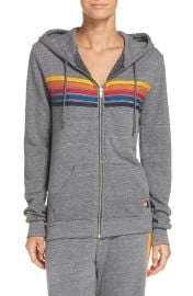 Aviator Nation 5-Stripe Zip Hoodie   Nordstrom at Nordstrom